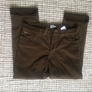NEW J Crew Corduroy Pant 33w 32l - NWT
